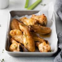 featured hot honey chicken wings.