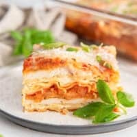 featured chicken parmesan lasagna.