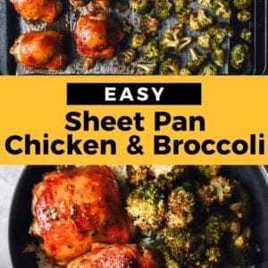 sheet pan chicken and broccoli pinterest.