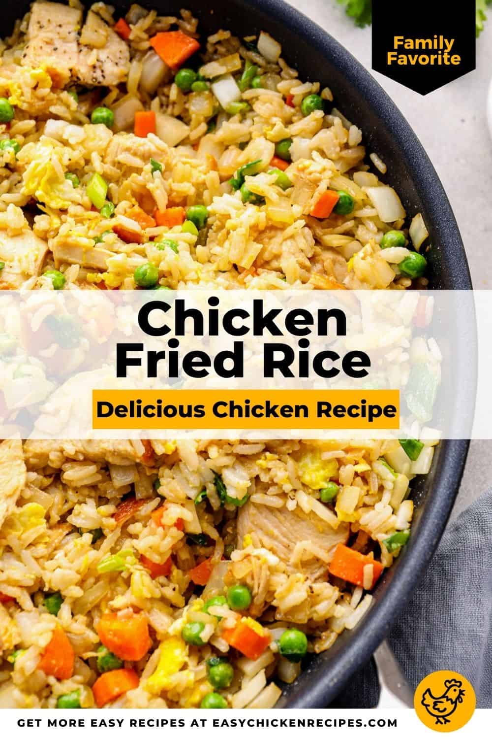 Easy Chicken Fried Rice Recipe - Easy Chicken Recipes {video!!!}