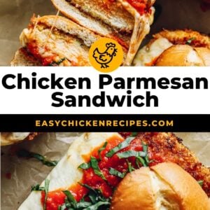 chicken parmesan sandwich recipe