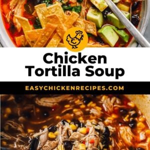chicken tortilla soup pin