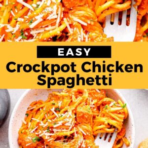 crockpot chicken spaghetti pinterest.