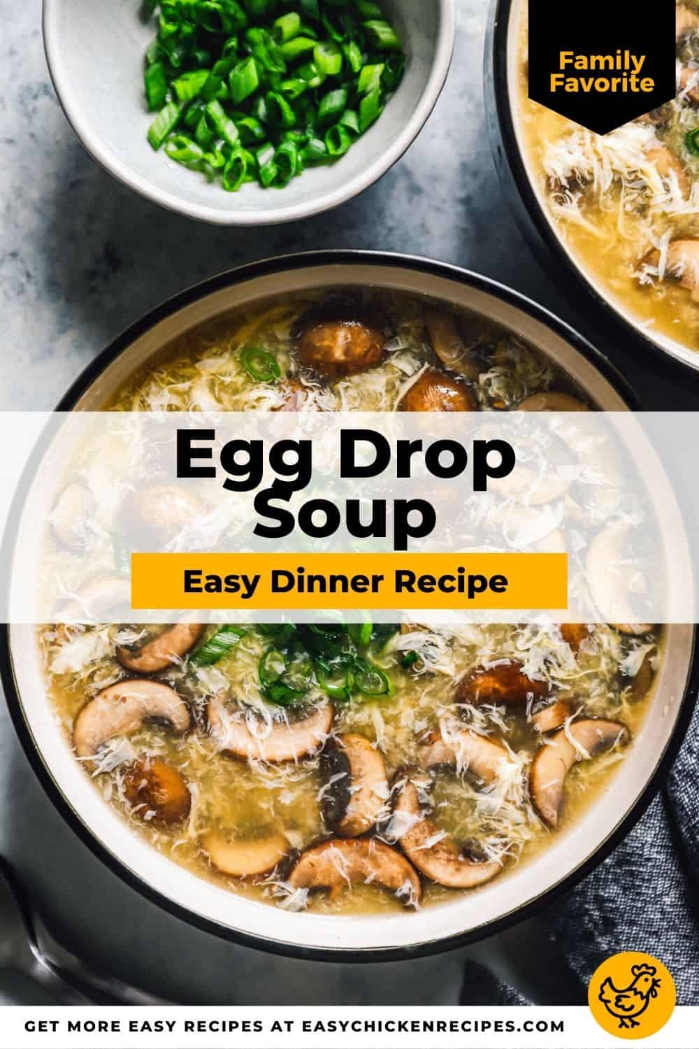 Easy Egg Drop Soup (20 minutes!) - Easy Chicken Recipes