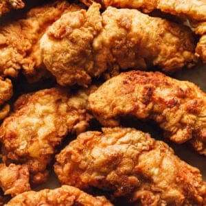 fried chicken tenders.