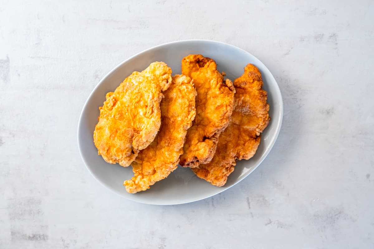 country fried chicken on a plate