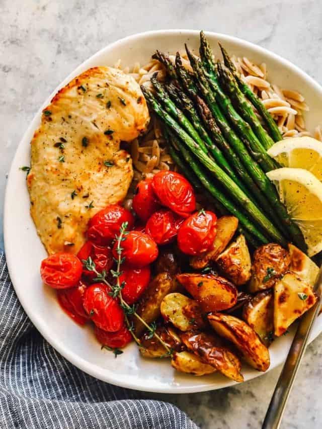 Sheet Pan Chicken and Veggies (Healthy) cover