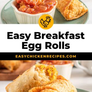 breakfast egg rolls pinterest