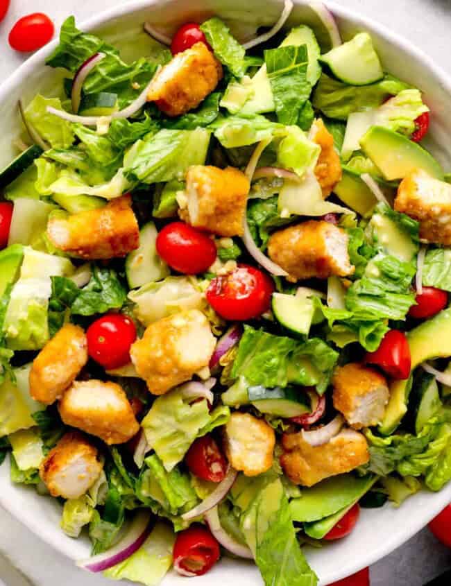 crispy chicken salad