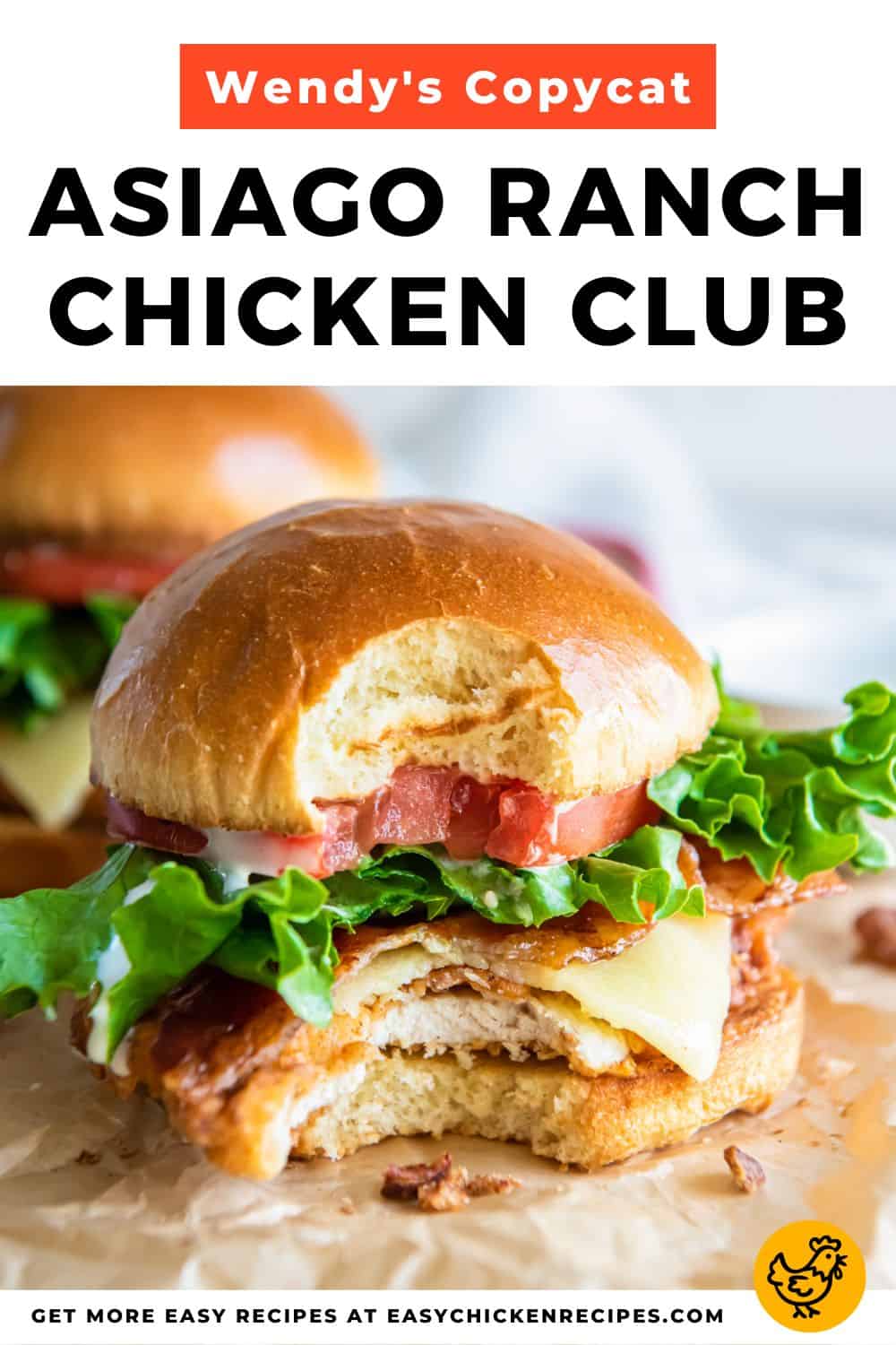 Asiago Ranch Chicken Club Wendys Copycat Easy Chicken Recipes 2999