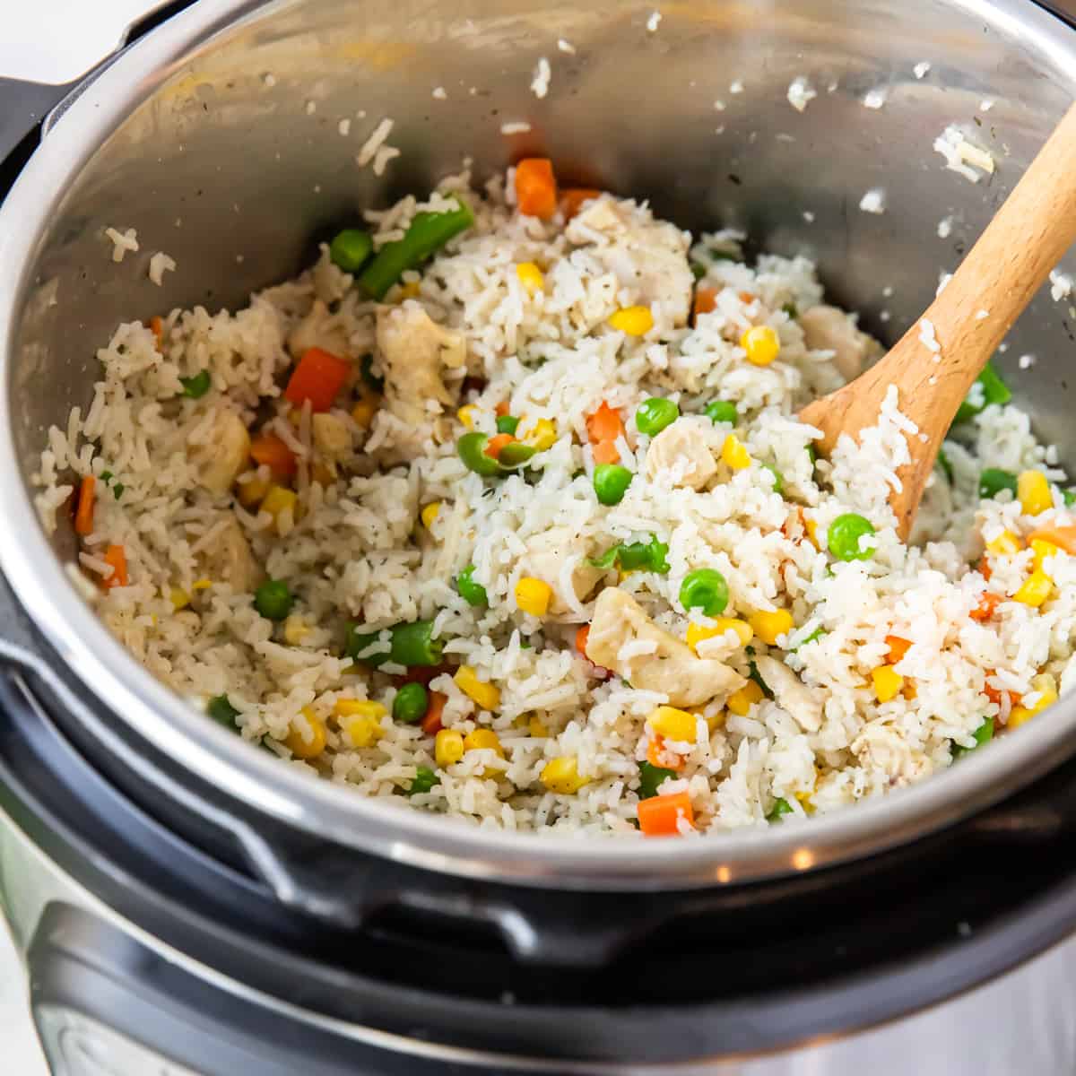 How To Make Instant Pot Chicken and Rice