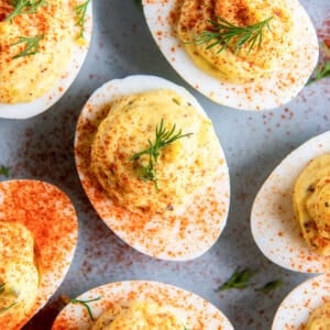 deviled eggs