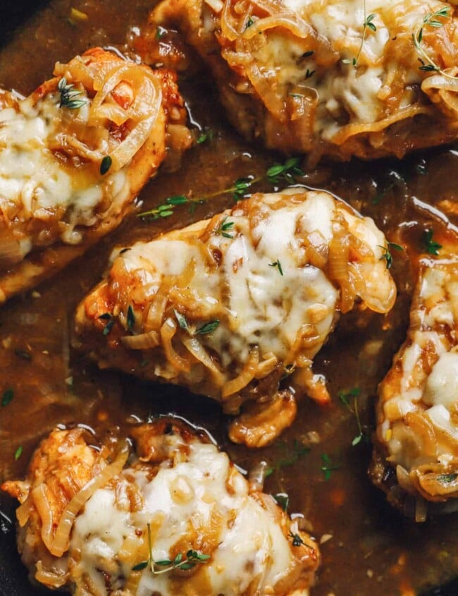 French onion chicken