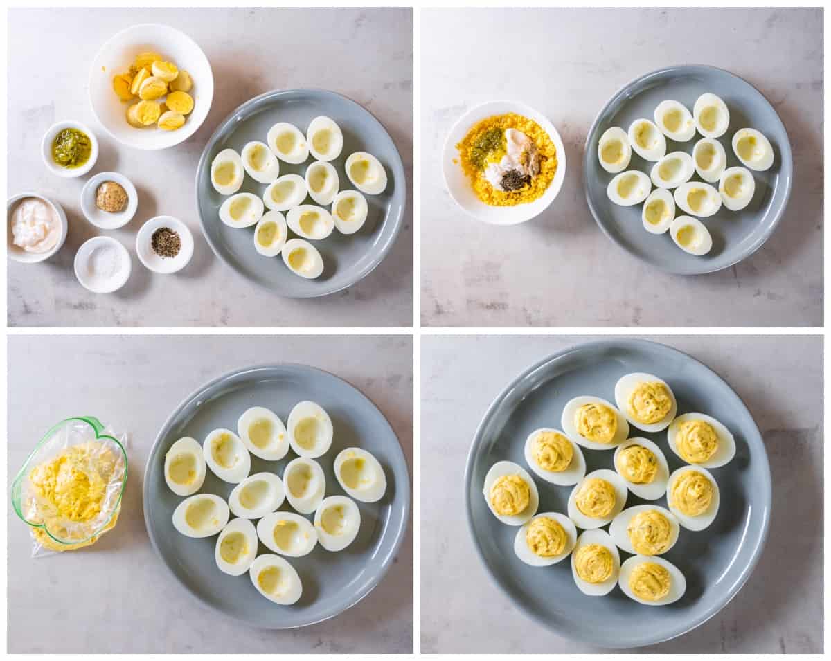 how to make deviled eggs step by step photo instructions