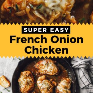 French onion chicken Pinterest