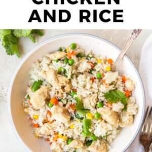 instant pot chicken and rice pinterest