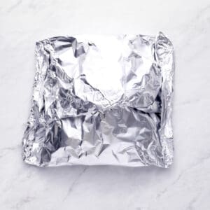 foil packets filled with chicken
