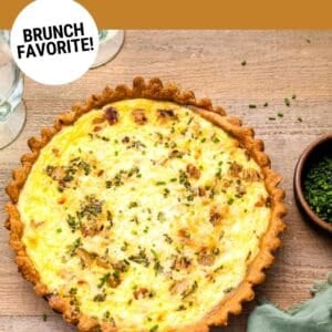 quiche lorraine pin.