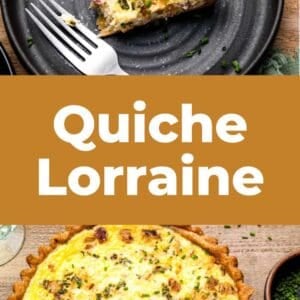 quiche lorraine pin.