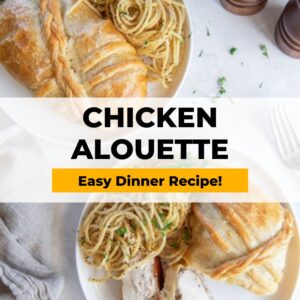 Easy chicken alouette recipe.
