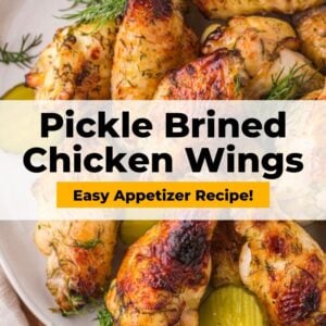 pickle brined chicken wings pinterest