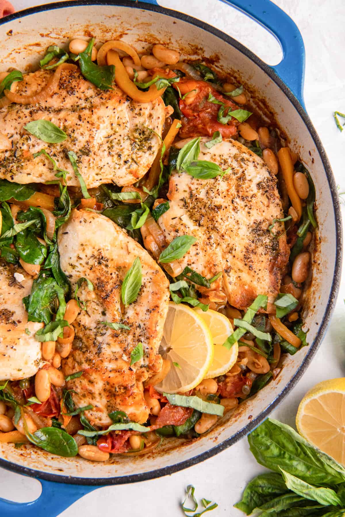 Italian Chicken Skillet Recipe - Easy Chicken Recipes