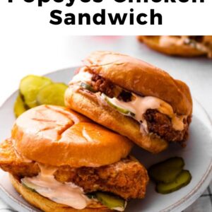Popeyes chicken sandwich pinterest