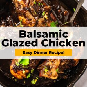 balsamic glazed chicken pinterest