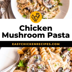 mushroom pasta pinterest