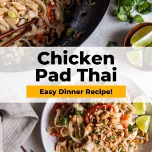 chicken pad thai pinterest