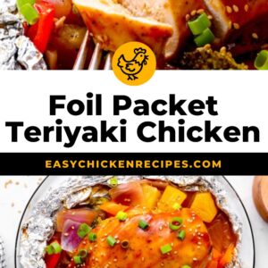 foil packet chicken teriyaki pinterest