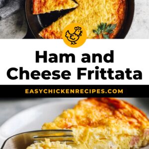 ham and cheese frittata pinterest
