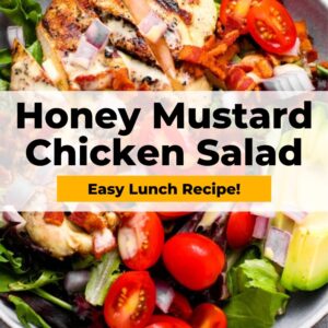 honey mustard chicken salad pinterest