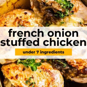 french onion stuffed chicken pin