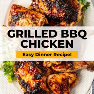 grilled bbq chicken pinterest