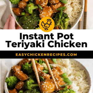 Instant Pot teriyaki chicken pinterest