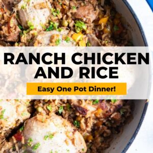 ranch chicken and rice pinterest
