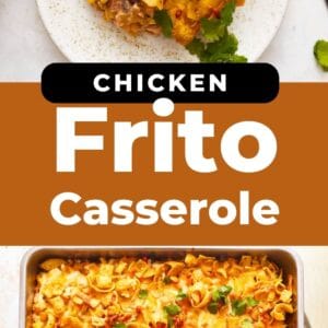 chicken frito casserole pin.