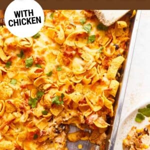 chicken frito casserole pin.