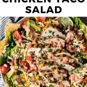 the best chicken taco salad.
