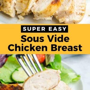 super easy sous vide chicken breast.