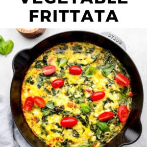 the best vegetable frittata.