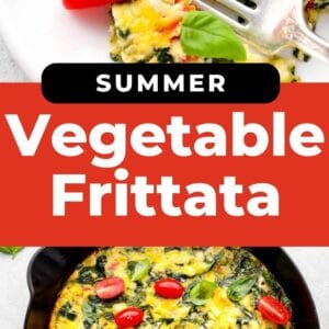 vegetable frittata pin.