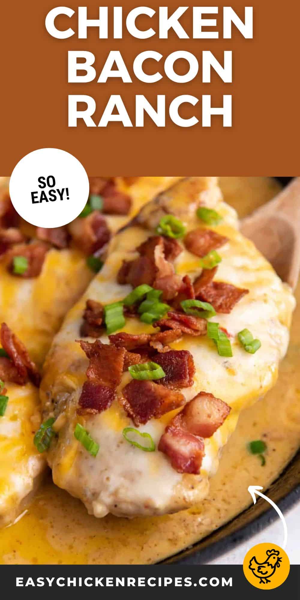 Cheesy Bacon Ranch Chicken Recipe - Easy Chicken Recipes