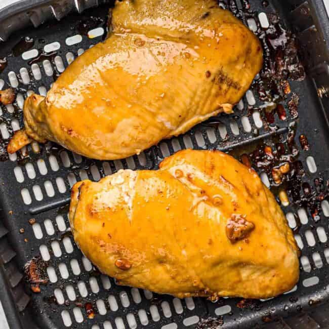 marinated chicken breast in an air fryer