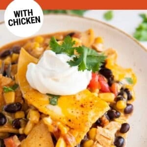 cowboy chicken casserole pin.