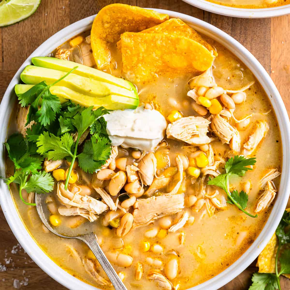 White Chicken Chili Recipe - Easy Chicken Recipes