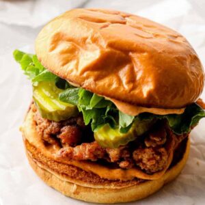 fried chicken sandwich