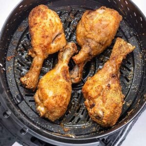 garlic parmesan chicken drumsticks in air fryer