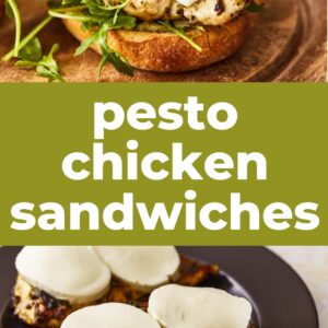 pesto chicken sandwich pin